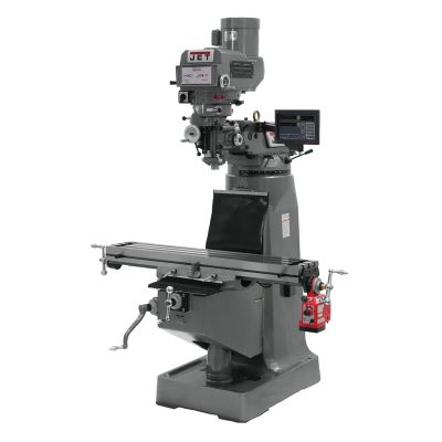 JET JTM-4VS Mill w/ Newall DP700 DRO and x Powerfeed Installed