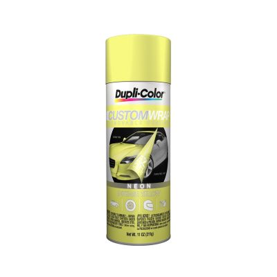 Dupli-Color Custom Wrap, Neon Intense Yellow
