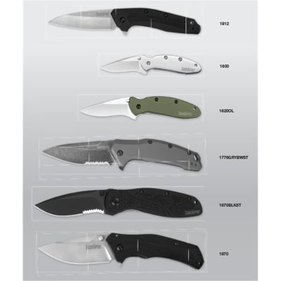 Kershaw USA Knife Bundle Pack 19, Knife Display