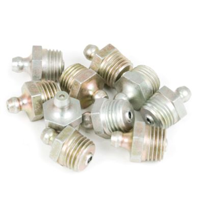 10pk 1/4" NPT Straight Grease