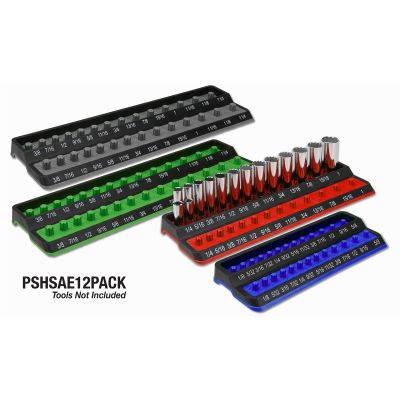 Fractional SAE Peg Socket Holder Pack