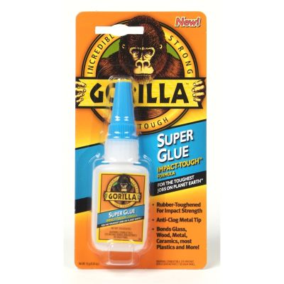 Gorilla Super Glue 15 g bottle