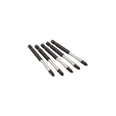 Milwaukee SHOCKWAVE 3-1/2 in. Impact Phillips Bit #2 (5-Pack)