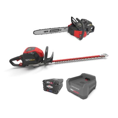 Snapper Briggs and Stratton XD 82-Volt Max Lithium-Ion Yard Bundle Includes Blower, String Trimer, Hedge Trimmer, (1) 2Ah Battery and Rapid Charger