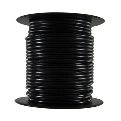 Primary Wire - Rated 80C 16 AWG, Black 100 Ft.