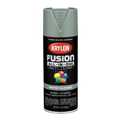 Krylon Fusion All-In-One Paint + Primer, Matte Pale Sage