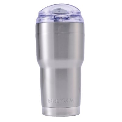 22 OZ. SLIDE LID TUMBLER IN SILVER