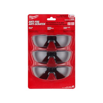 3-Pack Tinted Safety Glasses