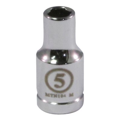1/4" Drive 5MM 6 Point Socket