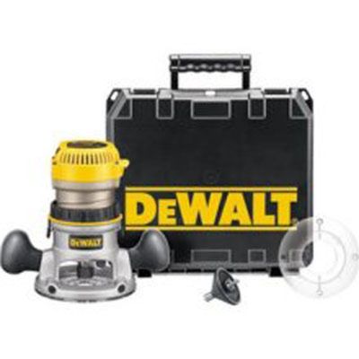 DeWalt 2-1/4 Max HP EVS Fixed Base Router Kit w/ Soft Start