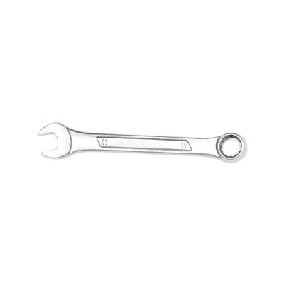 Chrome Combination Wrench, 11mm, with 12 Point Box End, Raised Panel, 5-1/8" Long