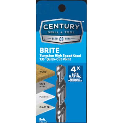 7/16 inch Brite Drill Bit 118 Split Point