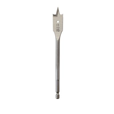 Flat Boring Bit 11/16" x 6"