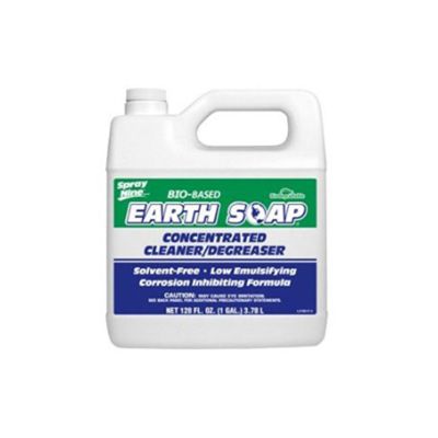 Earth Soap, Concentrated Cleaner, 1 Gallon Bottle, Industrial Strength, Cleaner/Degreaser (Pack of 6)