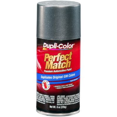 Medium Gray Metallic General Motors Exact-Match Automotive Paint - 8 oz. Aerosol