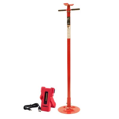 Sunex 1500 lb. Capacity Under Hoist Stand w/ 300 Lumen Square LED Light