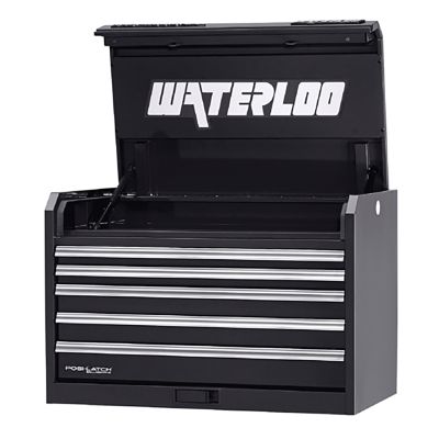 36 in. Professional HD Series 5-Drawer Chest, Black