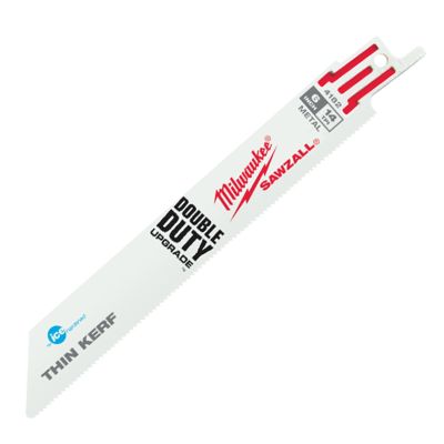 Milwaukee 100-Pack of 6 with 14 TPI SAWZALL Ice Hardened Metal Blades