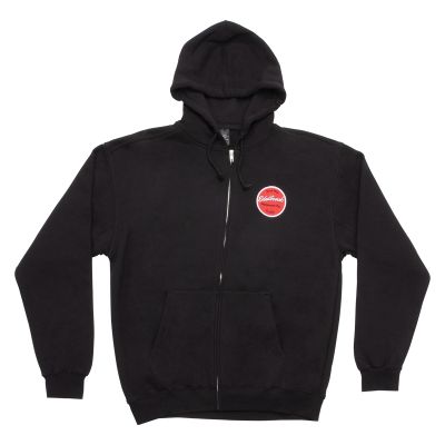 Edelbrock Since 1938 Black Zip Hoodie, Medium