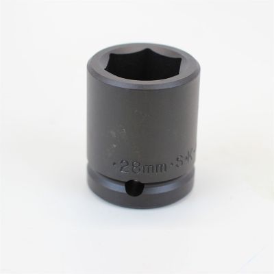28mm 3/4" Drive 6-Point Metric Std Impact Socket