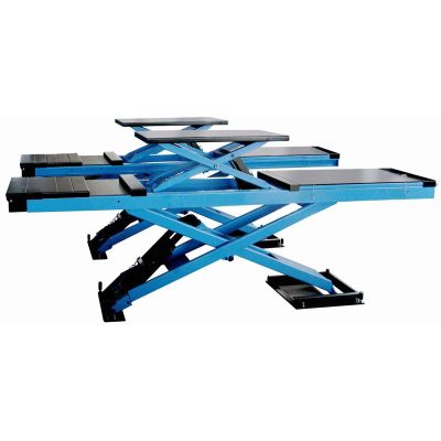 Atlas 12,000 lb. Capacity Alignment Scissor Lift with Built-In Wheels Free Jack (Will Call Only)