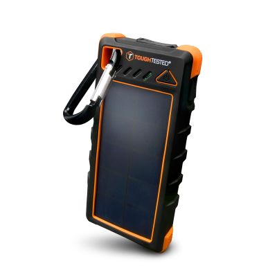 Solar Power Bank 16000mAh with Flashlight