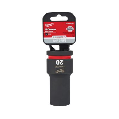 SHOCKWAVE Impact Duty? 3/4"Drive 20MM Deep 6 Point Socket