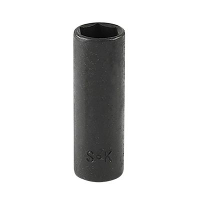 12mm 1/4" Drive 6-Point Deep Metric Impact Socket