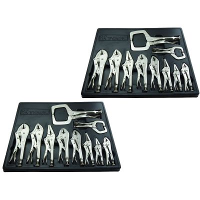 2 Pk. of Locking Pliers Set 10pcs