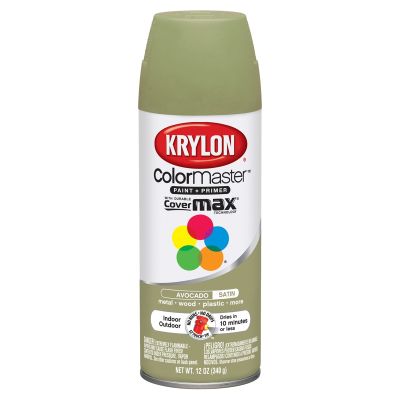 Krylon Colormaster Paint; Avocado; 12 oz. Aerosol