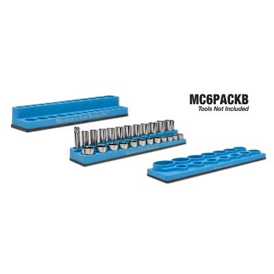 Blue Magna-Caddy Socket Holder (6-Pack)