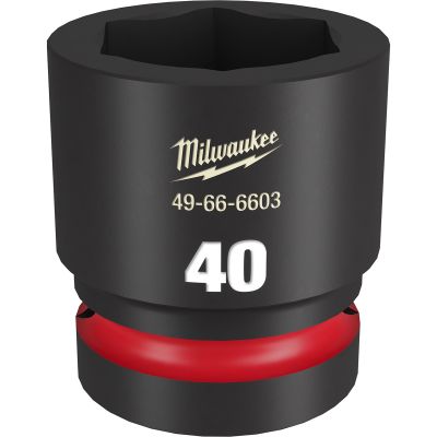 SHOCKWAVE Impact Duty? 1"Drive 40MM Standard 6 Point Socket