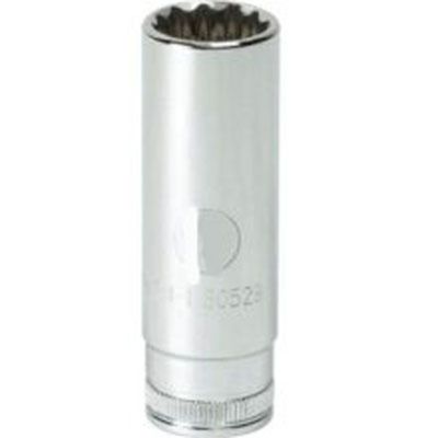 1/2" Drive 6 and 12 Point Metric Deep Length Sockets