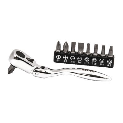 Titan 10-Piece Micro Flex Bit Driver
