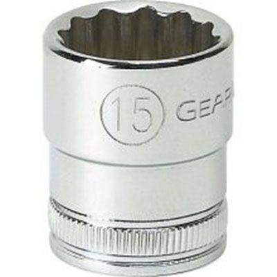 1/4" Drive 12 Point Standard Socket, 9mm