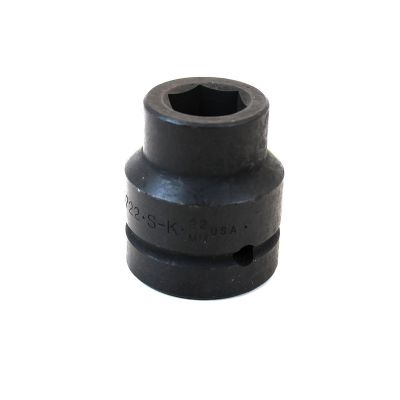 22mm 1" Drive 6-Point Metric Std Impact Socket