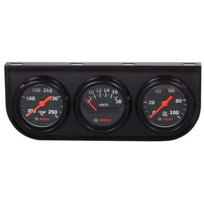 2" Triple Gauge - PSI, Temperature, Volt
