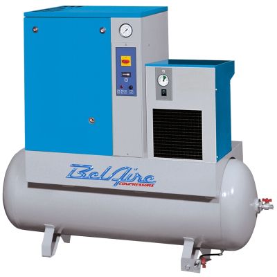15 HP Rotary Screw with Dryer