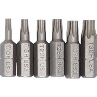 6 Pc. Security Torx Bit Set
