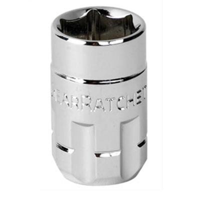 GearWrench 1/4 in. Drive Pass-Thru 6-Point Standard Fract. SAE Socket 1/2 in.