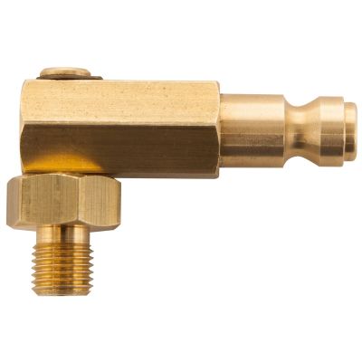 NIPPLE, 1/4 IN TRUFLATE 90 DEGREE
