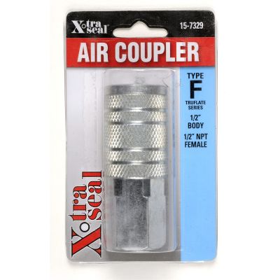 1/2" TRUFLATE "G" COUPLER, 1/2" FPT