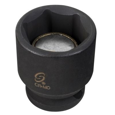 3/8" Drive 6 Point Standard Magnetic Impact Socket 15mm