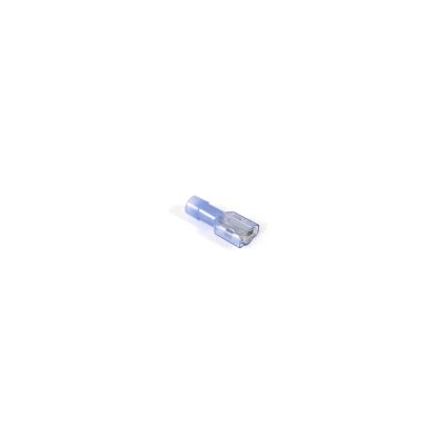 1/4" Male Fully Insulated Nylon Blue Quick Disconnect (100/Bag)