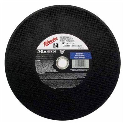 Milwaukee 14 in. x 3/32 in. x 1 in. Cut-Off Wheel (Type 1)