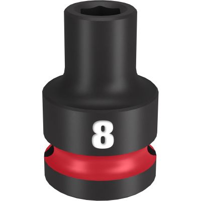 SHOCKWAVE Impact Duty? 1/2"Drive 8MM Standard 6 Point Socket