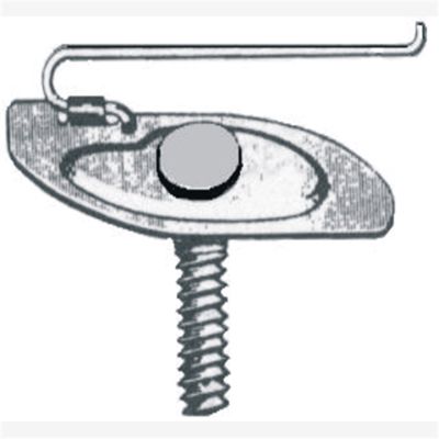 Plate Size Unvirersal Moulding Clip Chry, Size: 10-24" X 3/4", Size: 1/2 X 1-25/64", Qty: 100