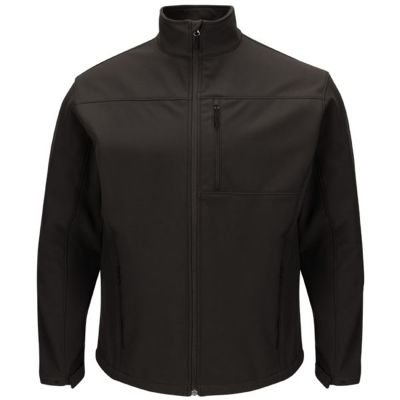 Men's Deluxe Soft Shell Jacket -Black-XL