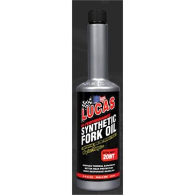Engine Oil Additives, Synthetic Fork Oil 10WT, 16oz Size Bottle, Case of 12