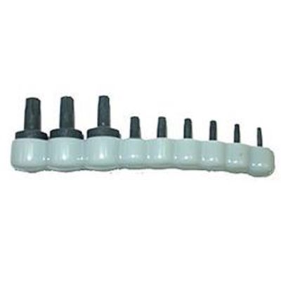 9 pc Tamper Resistant Torx Dr